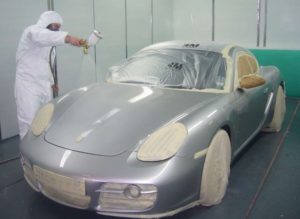 Automobile Spraying