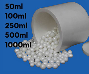 Yttria Stabilized Zirconia Jar with Lid